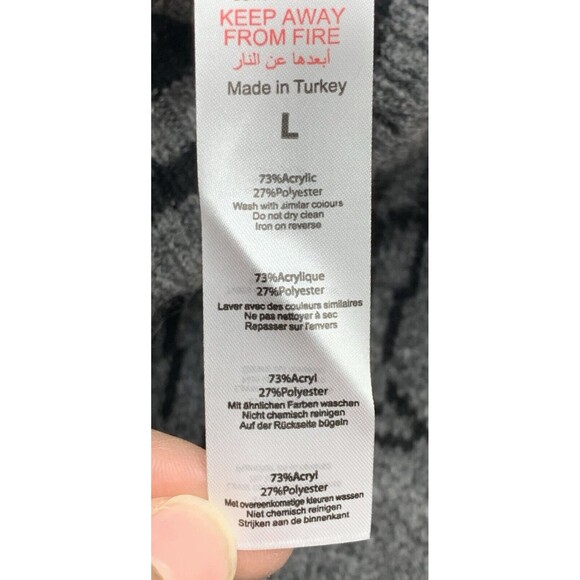 Boohoo Gray and Black Limited Edition Cardigan - Picture 16 of 16